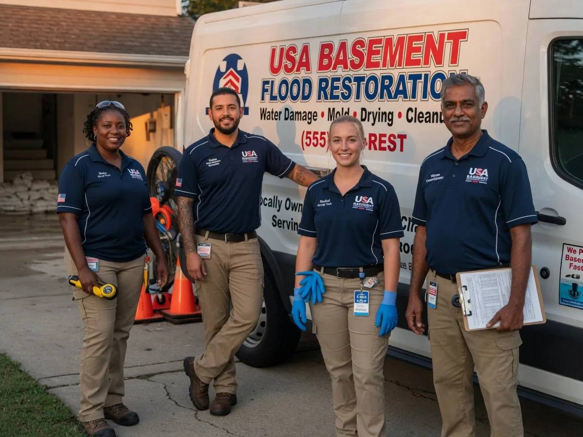 Basement Flood Cleanup company in Walnut, MS