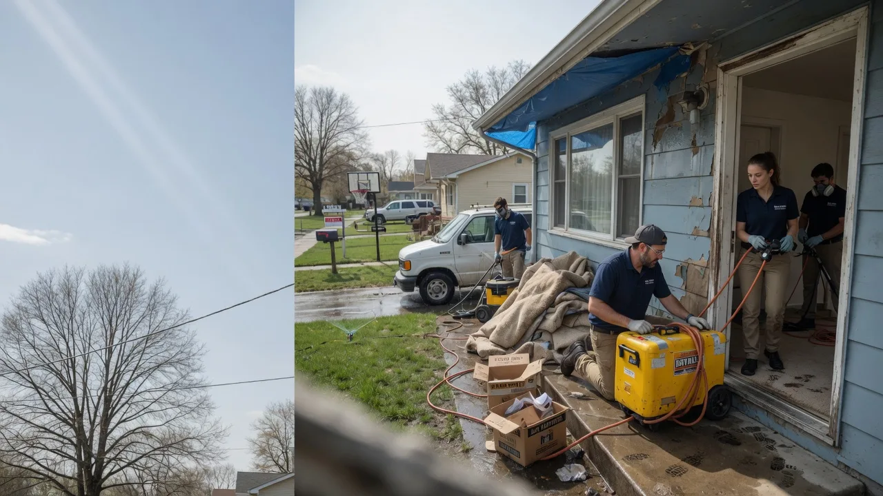 Basement Flood Cleanup in Walnut, MS near me
